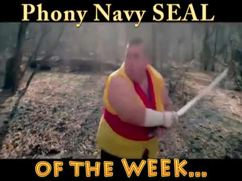 Phony Navy SEAL of the Week. David, The Naked Samurai Thumbnail