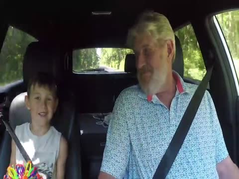 Movie and a Haircut for the Grandson... Thumbnail