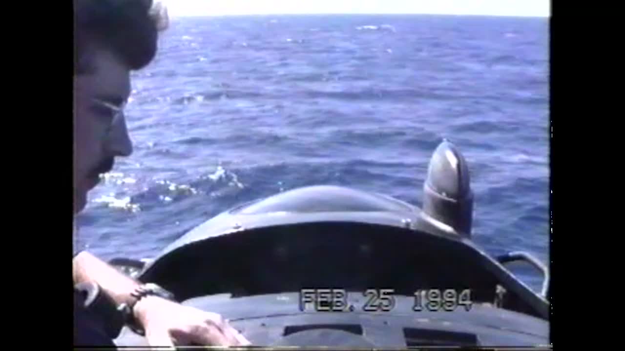 Submarine Sail Plane Launch. Don Shipley SEAL Team Two Platoon